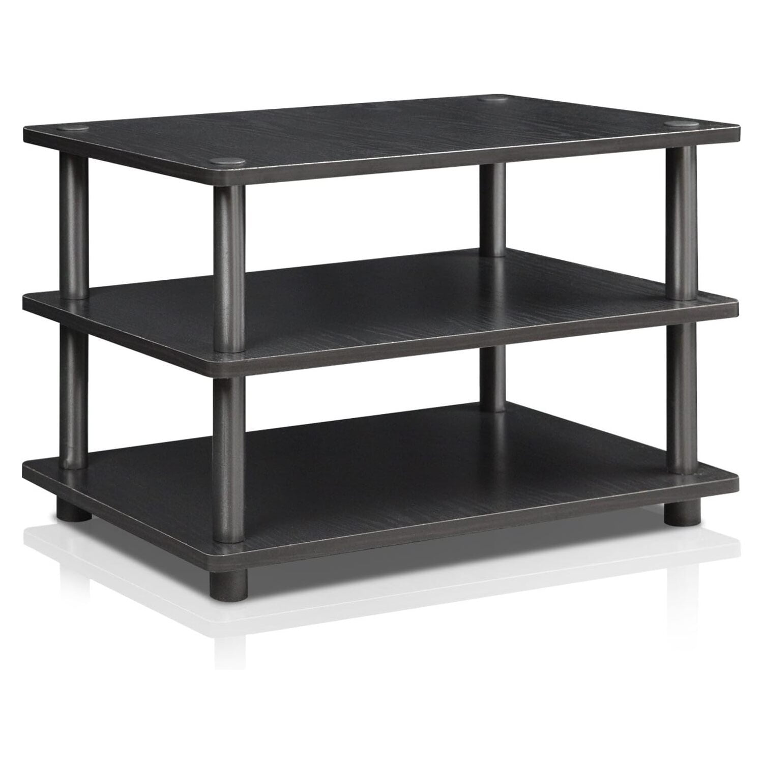 TV Stand - Tiered Wooden Entertainment Center - Modern Living Room Design - Easy Assembly