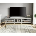 TV Stand for 85 inch TV, Wood Media TV Console Entertainment Center for