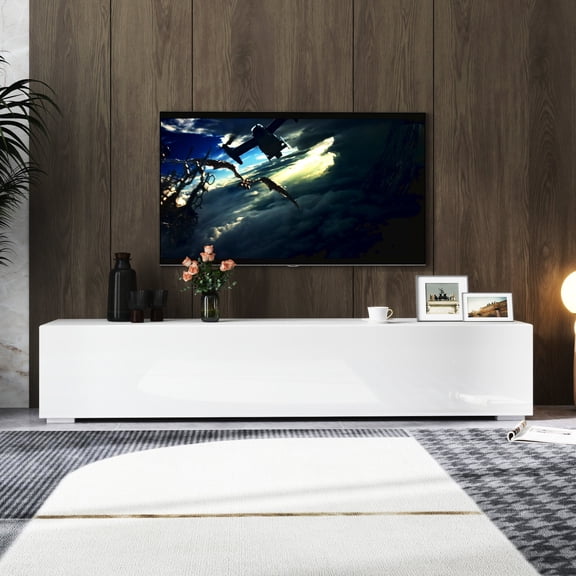 TV Stand for Multiple Rooms / Provides Storage and Entertainment Function