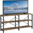 TV Stand for TV up to 65 Inch 55 Inch Media Console with 3Tier Shelves