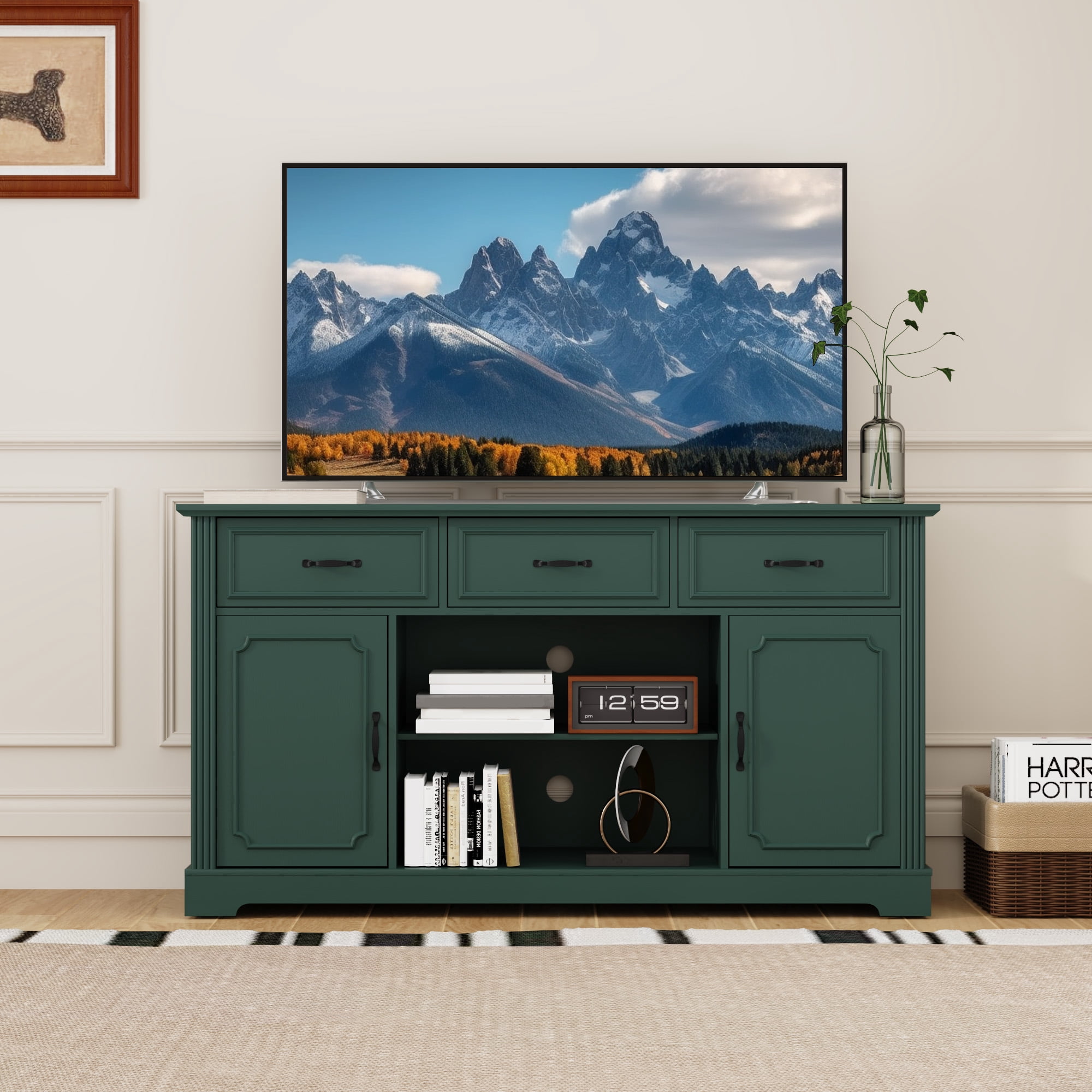Emerald Green Tv Stand
