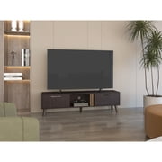 TV Stand with Concealed Cabinets / Hide DVDs in Primary Living Space