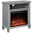 thumbnail image 1 of Ellington Electric Fireplace Accent Table Tv Stand For Tvs Up To 32"-Color:Gray, 1 of 9