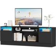 TV Stand with Storage Place for TV Up to 75 Inche, Modern Entertainment