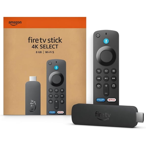 TV Stick 4K Select (newest model), start streaming in 4K, AI-powered search, and free & live TV