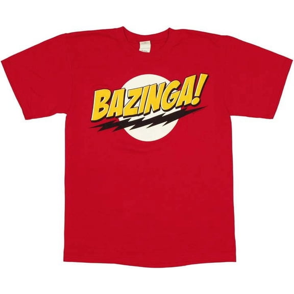 TV: The Big Bang Theory - Bazinga! Adult Fitted T-Shirt
