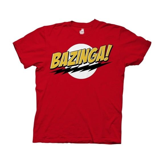 TV: The Big Bang Theory - Bazinga! Adult Fitted T-Shirt
