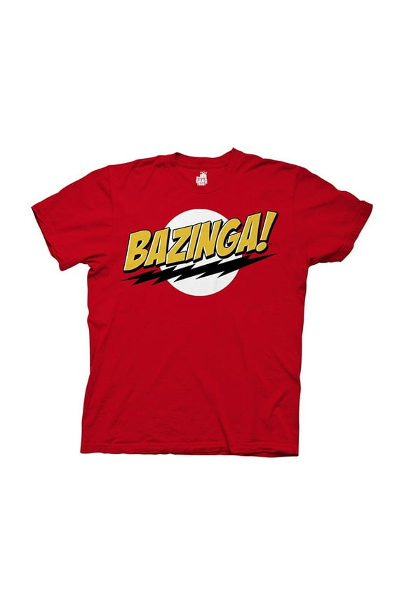 TV: The Big Bang Theory - Bazinga! Adult Fitted T-Shirt