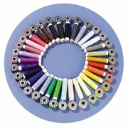 TV Time Direct - 64 Piece Thread Bobbin Kit Accessories Machine Handy Stitch Sewing Genie - Assorted