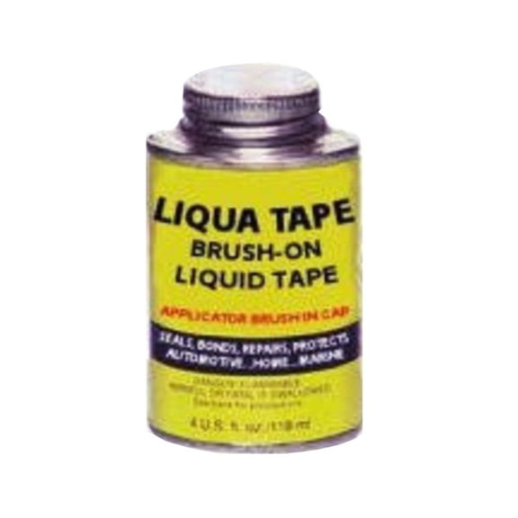 TV Time Direct Liqua-Tape Brush on Liquid Tape Protect Seals Bonds Multipack Quantity 1 118ml Yellow