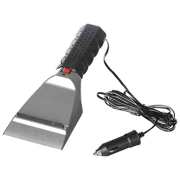 TV Time Direct TV Time Direct - Vehicle's Windows Heated Ice Scraper - Silver One Size