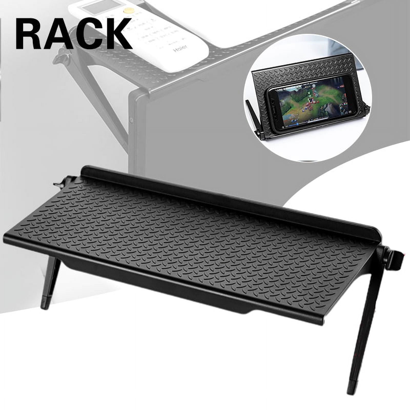TV Top Rack Monitor Top Stand Adjustable TV Computer Monitor Storage