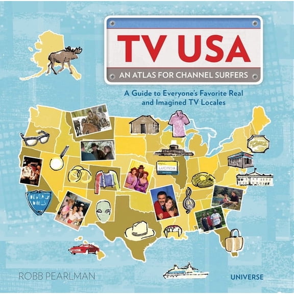 TV USA : An Atlas for Channel Surfers (Paperback)
