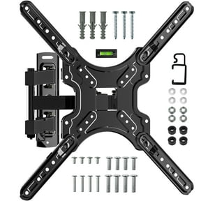 Nextation TV Wall Mount Full Motion for 2056" Flat & Curved TVs, Tilt & Swivel Articulating Arms, Max VESA 400 x 400mm, 77 lb Capacity, Ideal for Living Room, Bedroom & Office
