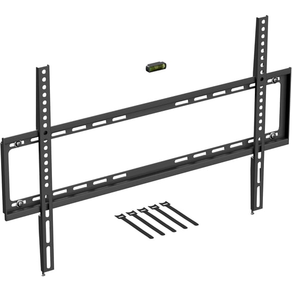TV Wall Bracket for 50-85 Inch TVs, Ultra Low Profile, Slim Flat to Wall TV Mount - VESA 200x200mm - 600x400mm, Holds up to 132lbs