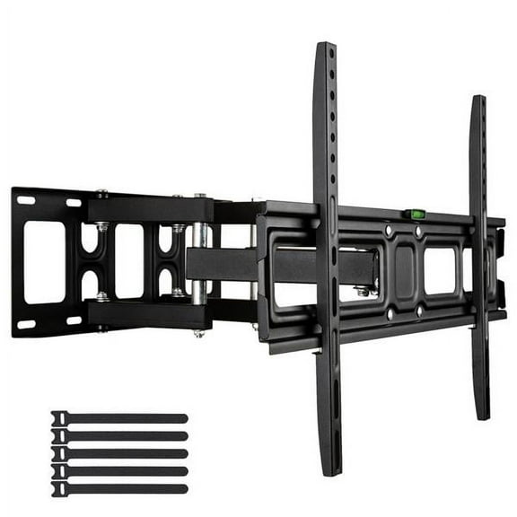 TV Wall Mount Bracket for 32-70" Screens, 110lbs Capacity, VESA 600x400, Tilt Adjustment -10° to 10°, Thickened Steel Anti-Drop Design