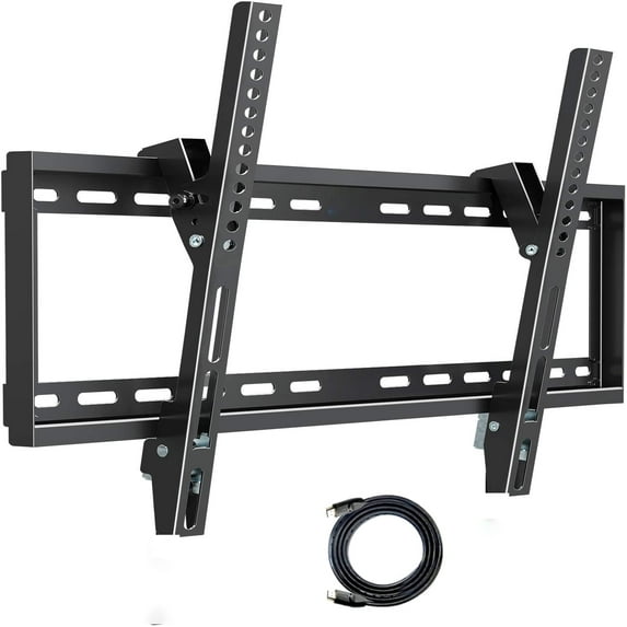 TV Wall Mount Fixed for Most 26-65 Inch LED, LCD and Plasma TV, TV Wall Mount TV Bracket up to VESA from 200x100mm to 400x400mm and 110 LBS Loading Capacity