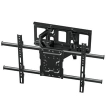 TV Wall Mount Full Motion for Most 37-75 Inch LED LCD OLED Flat Curved Screen, Wall Bracket TV Mount with Articulating Arms Swivel Tilt Leveling Holds up to 132lbs Max 600x400mm