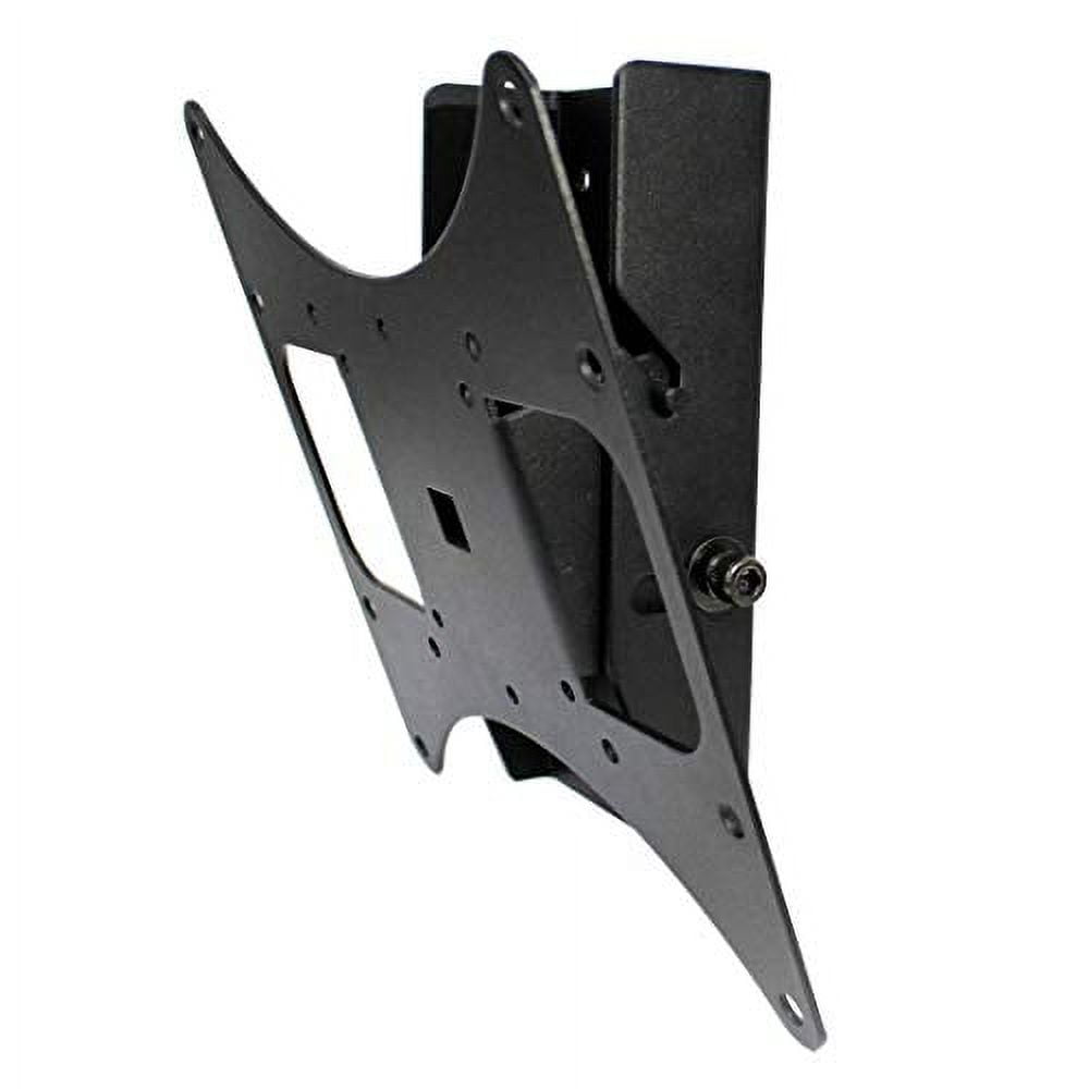 Black Low Profile Tilting TV Wall Mount for 42" TVs