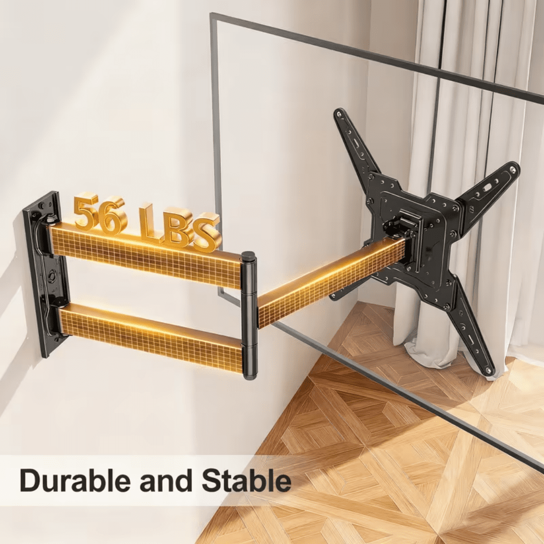TV Wall Mount With 16.5-Inch Long Arm, Suitable For Most 14-55 Inch TVs