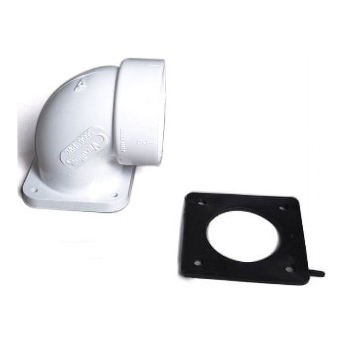 TVP CanplasHayden Central Vacuum Cleaner 90Â° Short Flange 765556W