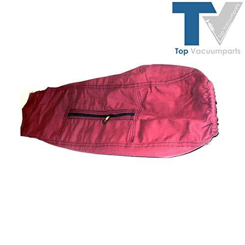 1 Replacement for Kirby 2CB Upright Vacuum Cleaner Red Cloth Bag with Zipper Pocket # 190075 Vacuum Cleaner bag