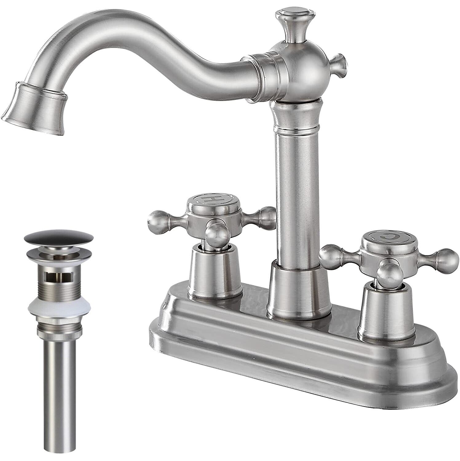 Commercial Centerset Single Lever Bathroom Faucet