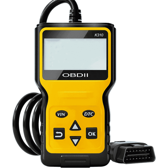 TVTUTPWY Car OBD2 Scanner Barcode Reader, Engine Fault Scanner CAN Diagnostic Scan Tool, Suitable for all OBDII Protocol Cars since 1996