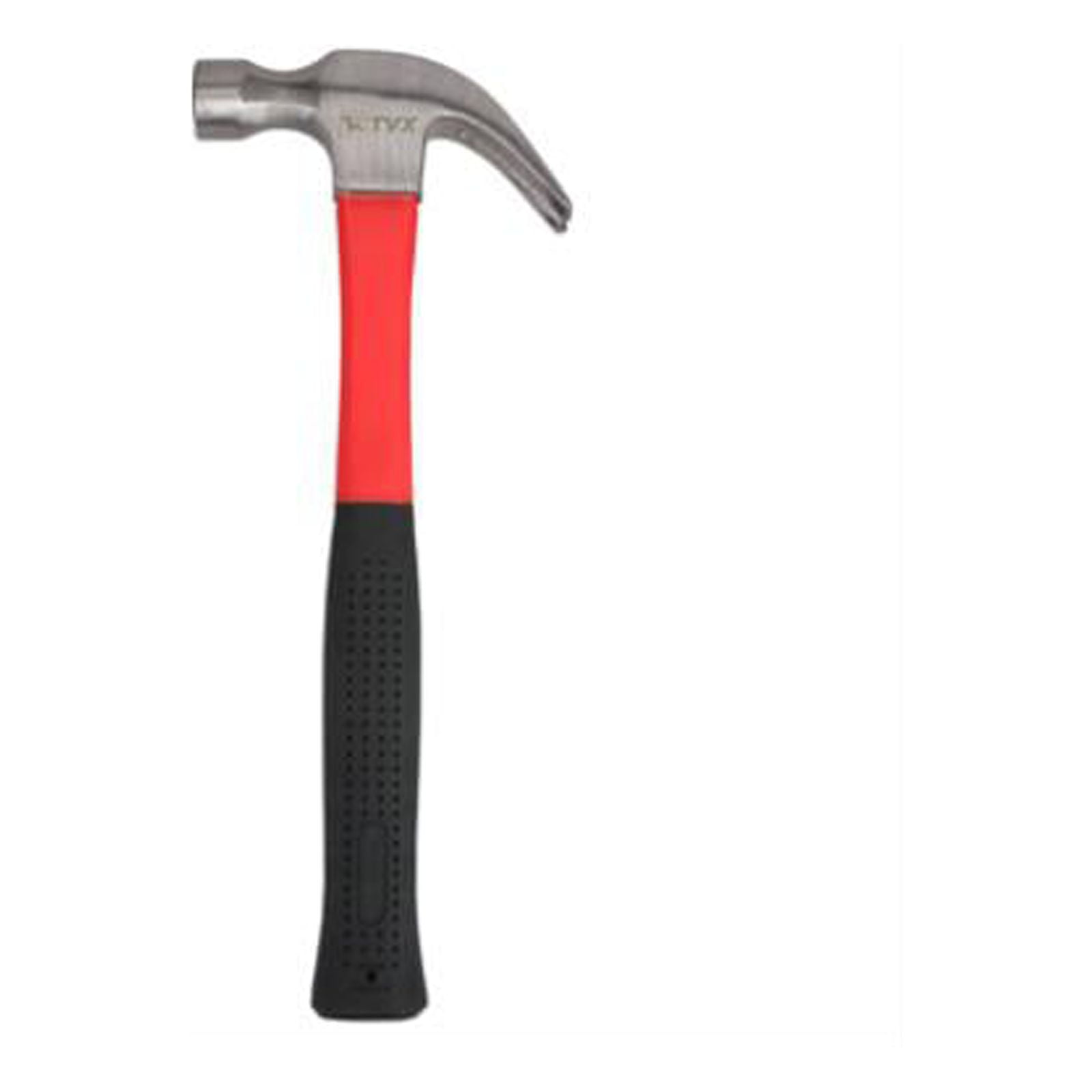 TVX 19-3624 Curved Claw Hammer, Fiberglass Handle, 16 oz. - Quantity 8