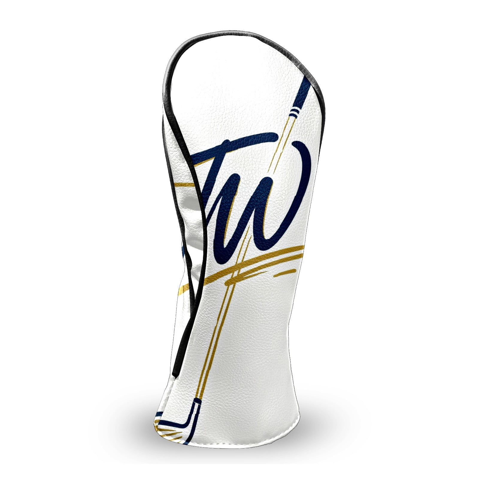 TW Golf Club Head Covers Waterproof Leather Golf Head Covers for Men Women Driver Head Cover Fairway Headcover for Golf Lovers