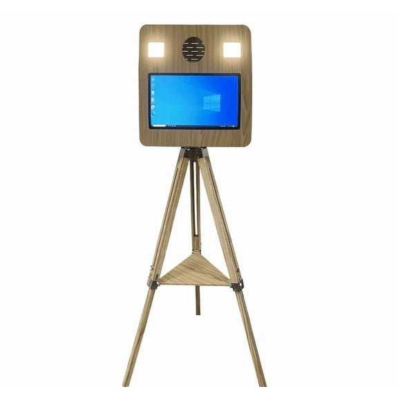 GO360BOOTH Tripod Photo Booth - 15.6" DLSR Photo Booth with Flight Case, for Every Parties