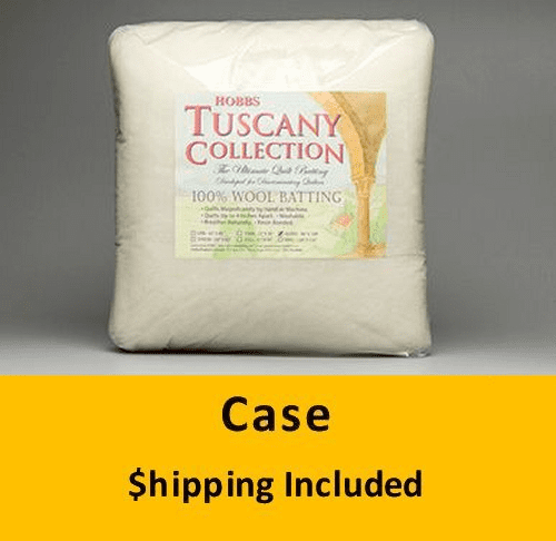 Batting Tuscany 100% Washable Wool 60in x 60in Throw