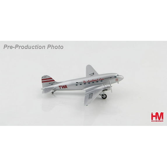 TWA Douglas DC-3 "The Lindbergh Line" NC17323 (1:200)