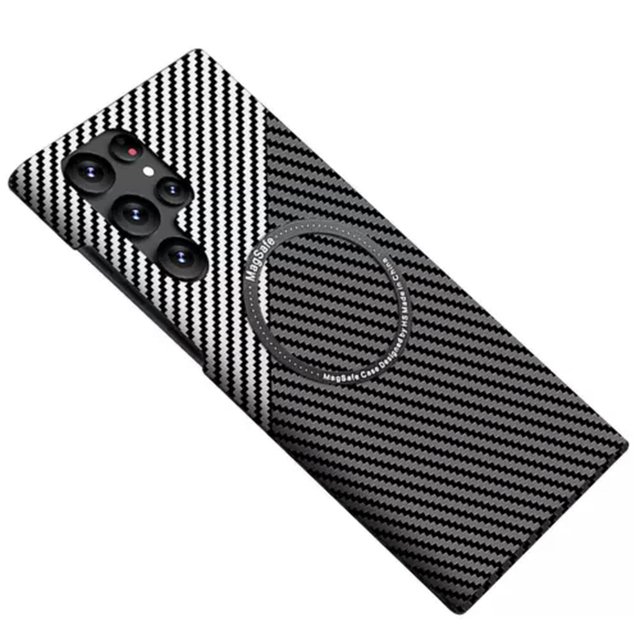 TWARI For Samsung S24 S23 Ultra S22 Plus Cover Carbon Fiber
