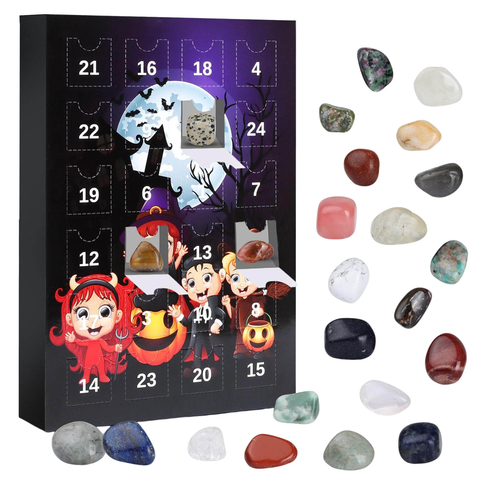 TWCTUWEN 2025 Advent Calendar Natural .Each Opening Holds A Polished