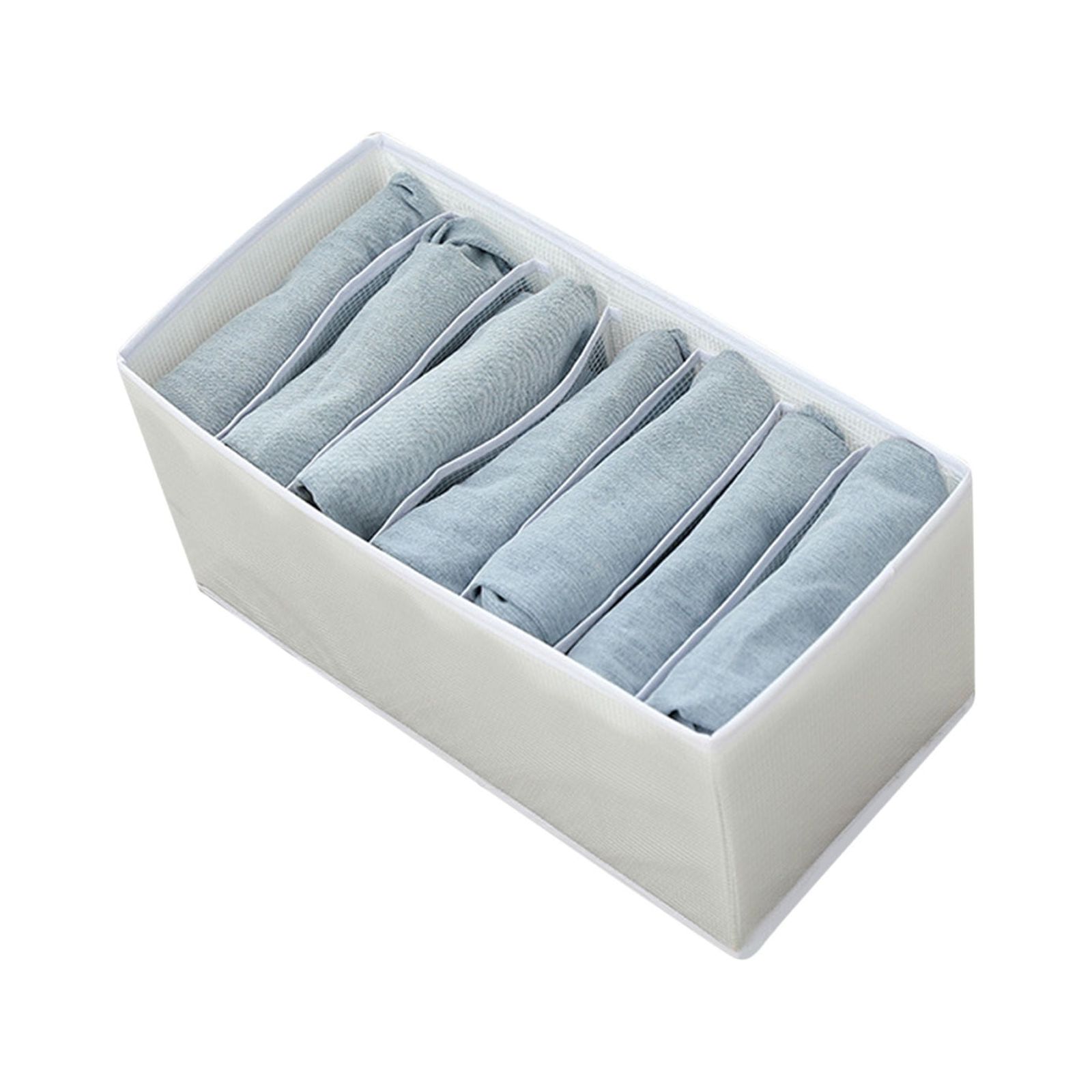 TWCTUWEN 2024 Extra Large Collapsible Storage Bins PP Board Clip Mesh Clothes Storage Box Pants