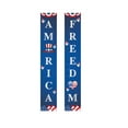 TWCTUWEN 2024 Flag Banner New Independence Day Banner Couplet Hanging