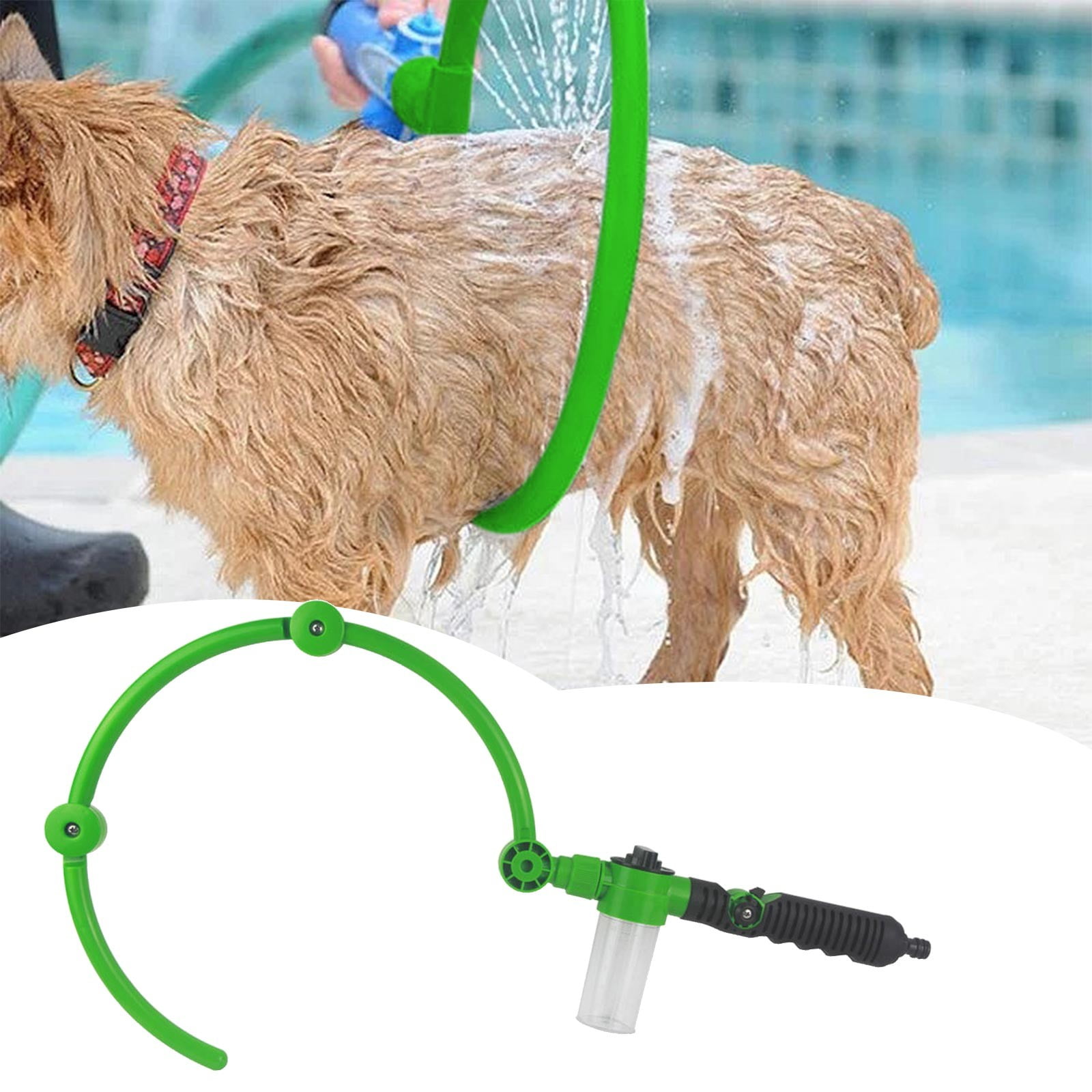 TWCTUWEN Pet Bather Household Dog Bather Shower Rinsing Single/Double