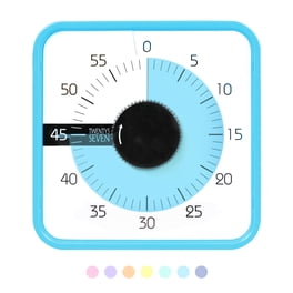 Alarm Clock Visual Countdown Timer With Protective Case - 60-Minute ...