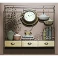 thumbnail image 1 of TWG My Kitchen My Mini Kitchen With Working Clock Metal Wall Decoration, 1 of 1