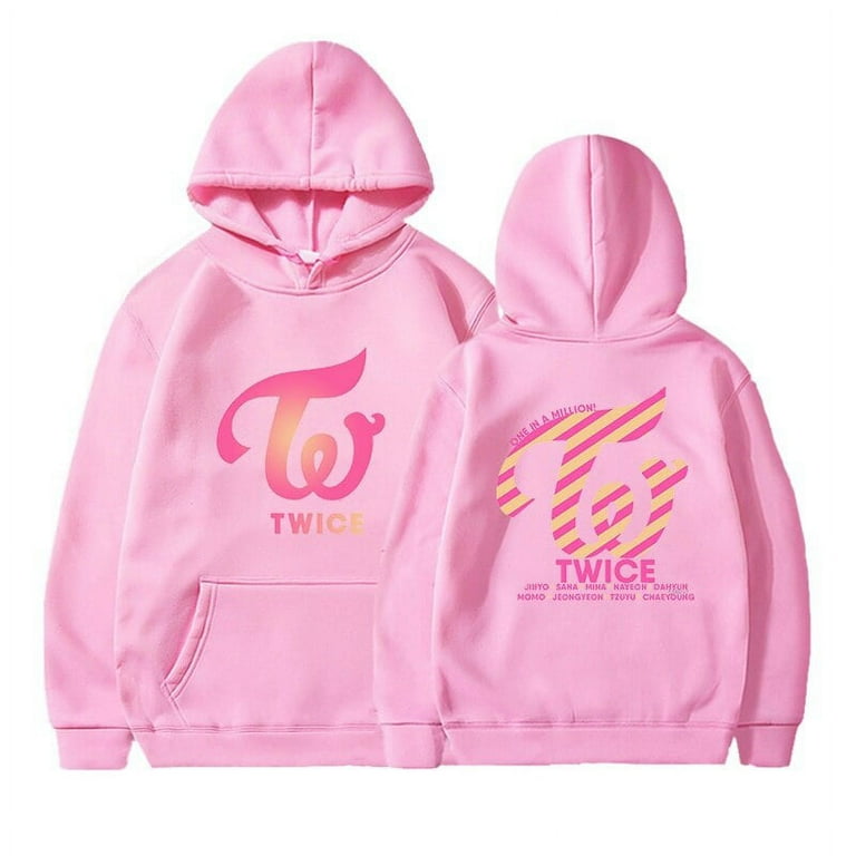 TWICE Hoodie Sweatshirt Kpop Printed Korean Team Menber Name Women