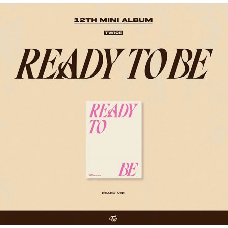 TWICE - READY TO BE (READY VER.) WITH CD, PRE-ORDER BENEFIT PHOTOCARD SET, NO POSTER