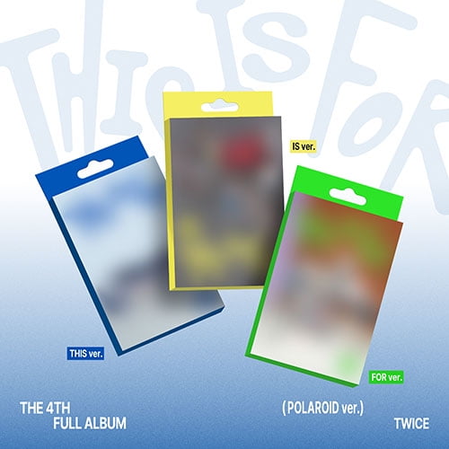 TWICE - [THIS IS FOR] 4th Album POLAROID FOR Version - Walmart.com