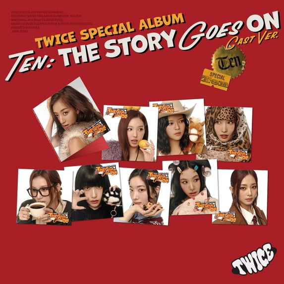 TWICE TWICE (CAST Ver.)(韓国盤)【正規輸入盤】 (CD)