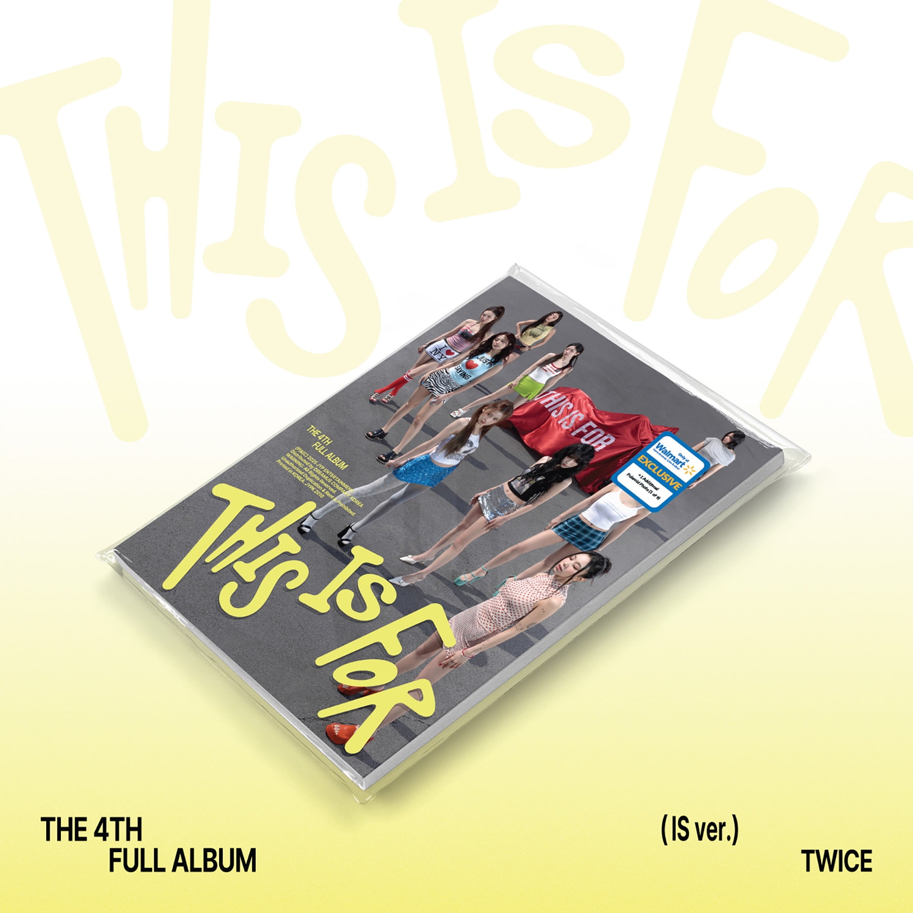 Twice - THIS IS FOR (IS Ver.) (Walmart Exclusive) - CD Twice - THIS IS FOR (IS Ver.) (Walmart Exclusive) - CD