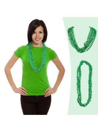 Green Necklace Small Bead (4mm) – Party Beads