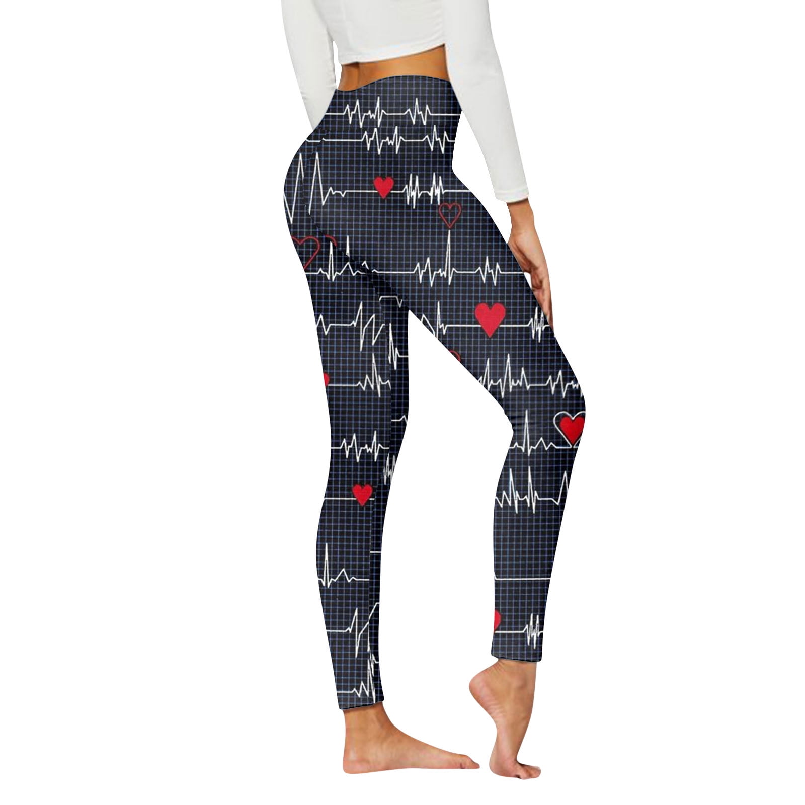 TWIFER Valentines Day Gift Sets Women's Legging Womens Casual