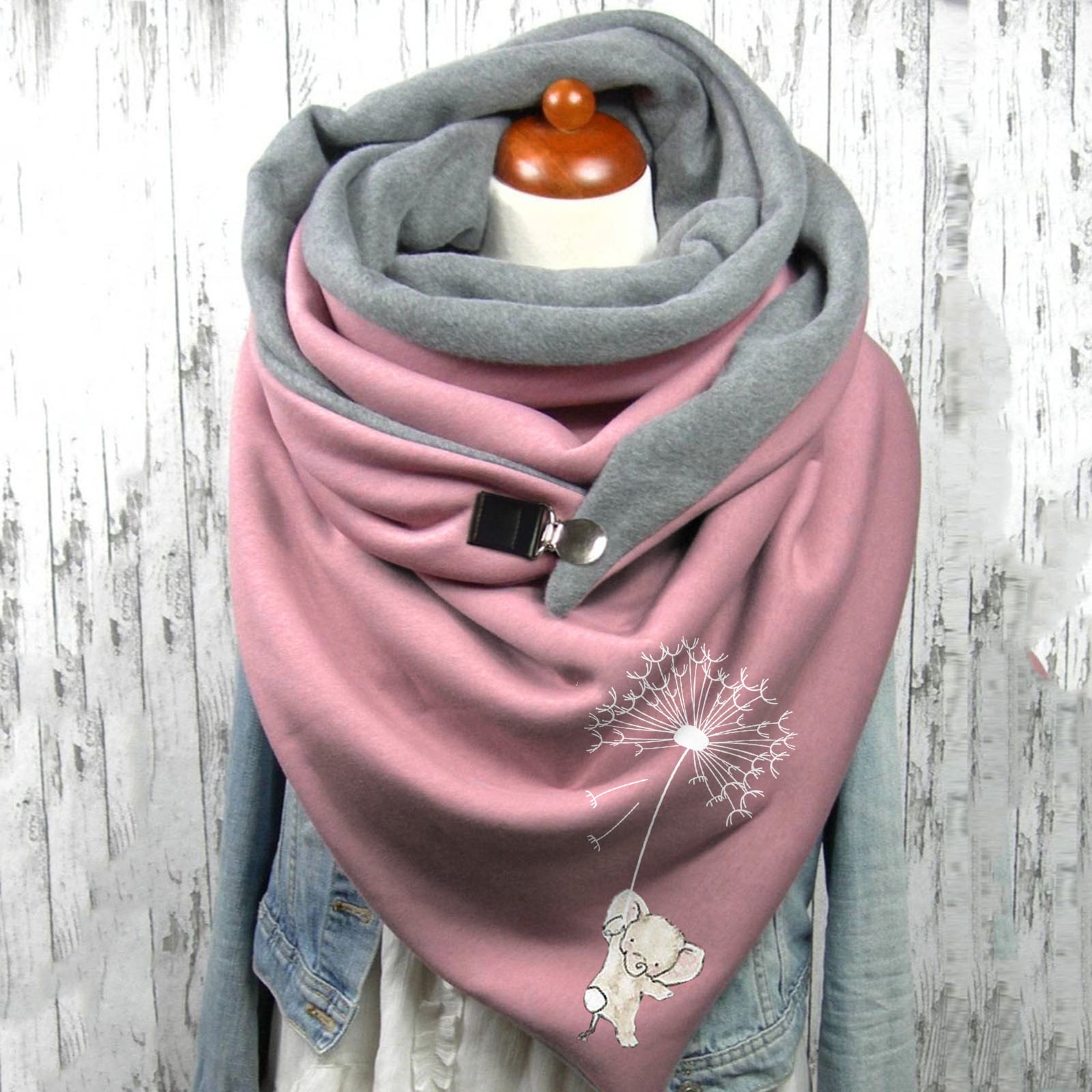 Short 2024 cashmere scarf