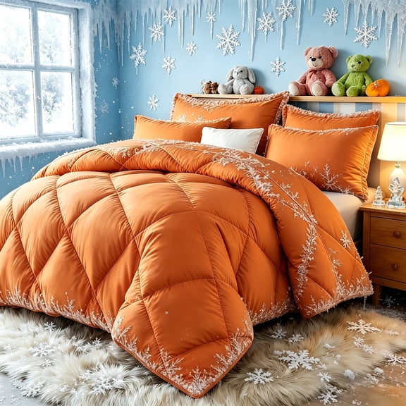 TWIN Bedding Set Soft, Breathable And Cool Double-sided Cool-tech Fabric, Suitable for All Seasons.Machine Washable.Ideal Bedding for Home And Dormitory Use.