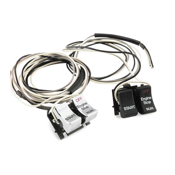 Twin Power Stop/Start Switch Black RPLS71589-92